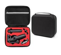 Sacoche de Transport Portable pour DJI Osmo Mobile 6 Handheld Gimbal, Coque Dure Sac de Stockage de Voyage Stabilisateur de cardan Sacs de Transport protecteurs Protection Profonde (Doublure Rouge)
