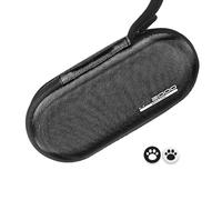 Sacoche de Transport Portable pour SF2000 Console de Jeu Rétro,Anti-Collision Anti-Chute Sac de Protection pour SF2000 Console de Jeu Portable Accessoires (Noir+Casquette Joystick)