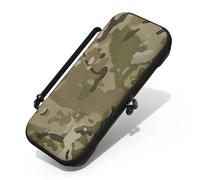 Sacoche de transport pour console de jeu pour ASUS ROG Ally, sacoche de protection pour console de jeu, sacoche de voyage à coque dure avec poches pour accessoires et cartes Micro SD (camouflage)