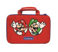 Sacoche de transport pour consoles portables et tablettes jusqu'à 10 pouces - LEXIBOOK - Rouge - Pour enfant