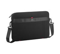 Sacoche de Transport pour PC Portable et Tablette 13.3" avec Bandoulière, Noir