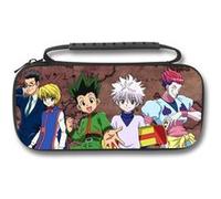 Sacoche de transport Slim avec poignée Freaks And Geeks Hunter X Hunter pour Nintendo Switch/Nintendo Switch modèle OLED Noir, Marron, Bleu, Vert, Jaune, Rose, Violet G