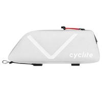 Sacoche de tube superieur cyclite top tube bag nano 01 0 6 l gris clair