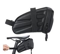 Sacoche de vélo - 7,4 x 4,7 x 3,15 Pouces - Coque de Selle Rigide - Mallette de Rangement - Sortie d'équitation étanche en Plein air - Étanche