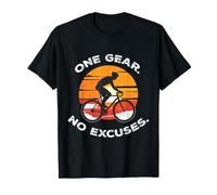 Sacoche de vélo à pignon Fixe sans Freins T-Shirt