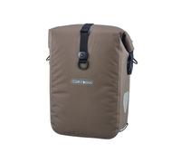 Sacoche de porte bagages ortlieb gravel pack 14 5l ql2 2 gris beige dark sand