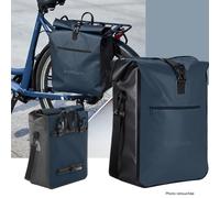Sacoche de vélo porte-bagage aaron bleu