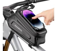 Sacoche De Vélo Pour Téléphone Portable-Sacoche Pour Tube Supérieur De Vélo-Accessoire De Vélo Étanche Pour Vtt,Vélo Électrique,Compatible Avec Les Téléphones Portables De Moins De 6,5