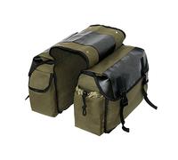 Sacoche de Vélo pour Vélo, Porte-bagages de capacité, Sacoches de Siège Arrière, Grand Sac de Transport, Sacoches de Selle de Moto, Toile, Cyclisme, Double Sacoche D'extérieur