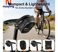 Sacoche de vélo Silca BOA MATTONE étanche avec fermeture éclair YKK, sacoche de cadre, sacoche de selle, sacoche de tube supérieur, sacoche de guidon pour vélos de route et VTT 01 Black Big