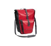 Sacoche de vélo VAUDE Aqua Back Plus Rouge - Bâche résistante sans PVC - Pour roue arrière