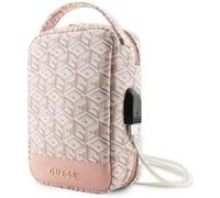 Sacoche de voyage avec port USB Modèle G Cube Guess Rose Rose G