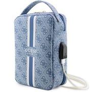 Sacoche de voyage avec port USB Modèle Stripe 4G Guess Bleu Bleu G