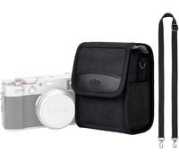 Sacoche de Voyage compacte pour Appareil Photo numérique Leica SOFORT 2,Fuji X100VI X100V X100,Alpha A6700 A6600 A6000 avec Objectif 16-50 mm,Z30/Z50 avec Objectif 16-50 mm (Noir)