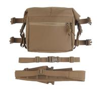Sacoche d'extension Tactique, Pochette d'administration Molle de Grande capacité, Pochette de Poitrine Utilitaire pour Placard Split Chest Rig