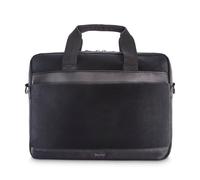 Sacoche d'ordin. port. "Velvet" jus. 40 - 41 cm (15,6"-16,2"), noire Noir