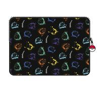 Pokémon Étui pour ordinateur portable jouet Graffiti Noir Unisexe Enfants Standard