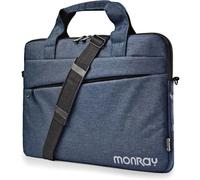 NGS Sacoche PC portable Monray Charter 15,6" – Compartiment rembourré, 2 poches extérieures – Bleu