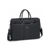 Rivacase Sacoche en simili cuir 8135 pour ordinateur 15,6" Noir