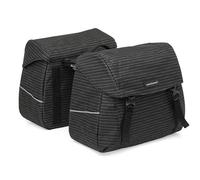 Sacoche double à pont Joli 37 litres New Looxs ( Nomi Double Noir )