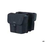 Sacoche double pour vélo - BASIL - Universal Bridge - noir - 32 L - fixation Universal Bridge System