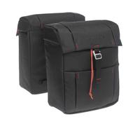 Sacoche double pour vélo - New Looxs - Vigo - 37 litres - Polyester hydrofuge - Noir