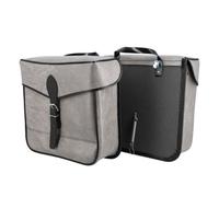 Sacoche double Sporfabric rétro 2 x 10L ( Grise / 20 L )