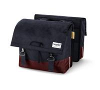 Sacoche double Urban Proof Recycled 2 x 20L ( Bordeaux / Gris / 40 L )