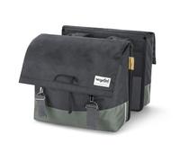 Sacoche double Urban Proof Recycled 2 x 20L ( Vert / Gris / 40 L )