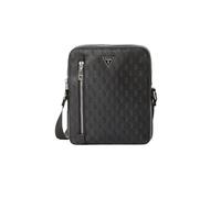 Sacoche double zip - Guess - Torino - Polyuréthane - Noir - 19,5x24x4,5 cm