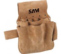 Sacoche d'outils en cuir - bandeau d'accroche ceinture - 422-C SAM OUTILLAGE