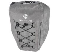 Sacoche étanche 25L M Wave - Gris - Support Clip-On - Garantie 2 ans