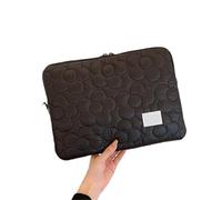 Sacoche for Ordinateur Portable À Motif De Fleurs Mignonnes for IPad 11/13/14/15 Pouces, Étanche Et Antichoc for Tablette, Housse Protection for(Black,11inch)