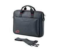 Sacoche Fujitsu S26391-F10-L120 Malette Noire 14" (35.6cm) Polyester, Bandoulière, Poche Frontale, Compatible Toutes Marques - Quantité 10