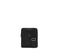 Guess Sac à bandoulière CERTOSA SFFN SMRT CM cuir PU Noir/Argent Homme