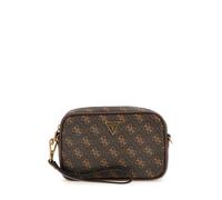 Sacoche - Guess - Vezzola Smart Small - Marron/Ochre - 100% PU - Zippée