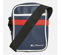 Sacoche Homme - Ben Sherman - Bleu Marine - 100% Polyuréthane - Dimensions H22 x L16 x P6cm - Zippée