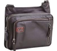 Sacoche homme en cuir KATANA - marron foncé 4192 Marron G