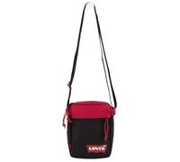 Sacoche Homme - Levi's - Batwing - Noir et Rouge - Polyester - Zippée