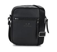 Sacoche - ARMANI EXCHANGE - Homme - Cuir PU - Noir - Bandoulière réglable
