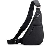 Sacoche - Hommes - Nylon - Noir - Pour Voyage Randonnée Sport