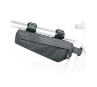 SKS Sacoche de cadre Race Frame Bag – coupe-vent, légère, étanche, éléments réfléchissants – Noir