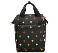 Rixen&kaul Roomy Gt Vario E Klickfix 12l Panniers Noir Black / Colour Dots