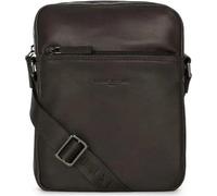 Sacoche Lancaster cuir de vachette 320-14 SOFT VINTAGE Noir