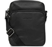 Sacoche Lancaster cuir vachette 320-10 SOFT VINTAGE Noir