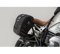 Sacoche latérale moto + support droit LEGEND compatible avec BMW R NINET 1170