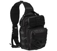 Sacoche - MIL-TEC - Assault One Strap - 10L - Tactique Noir - Résistante à l'eau
