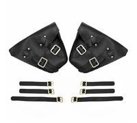 Sacoche Moto 1 Paire De Sacoches Latérales En Cuir Noir Pour Moto Rebel CMX 300 500 Et Modèles ABS 2017-2022(Black)