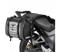 Sacoche moto double étanche, deux sacoches, grande capacité, 60L, gris