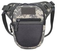 Sacoche Moto Jambe,Moto Drop Leg Bag Oxford imperméable à l'eau Goutte Jambe Sac Hommes Hanche Bum Ceinture Fanny Sac Taille Voyage équitation Moto Sac à bandoulière(Gray)